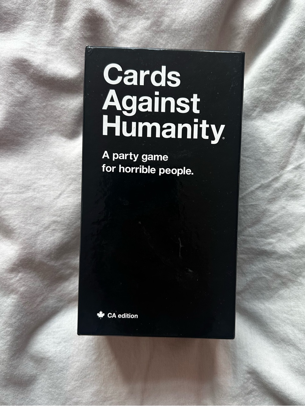 Cards Against Humanity Classic Party Game CA Edition Adult Humor Card Game